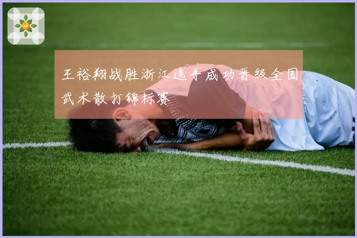 王裕翔战胜浙江选手成功晋级全国武术散打锦标赛